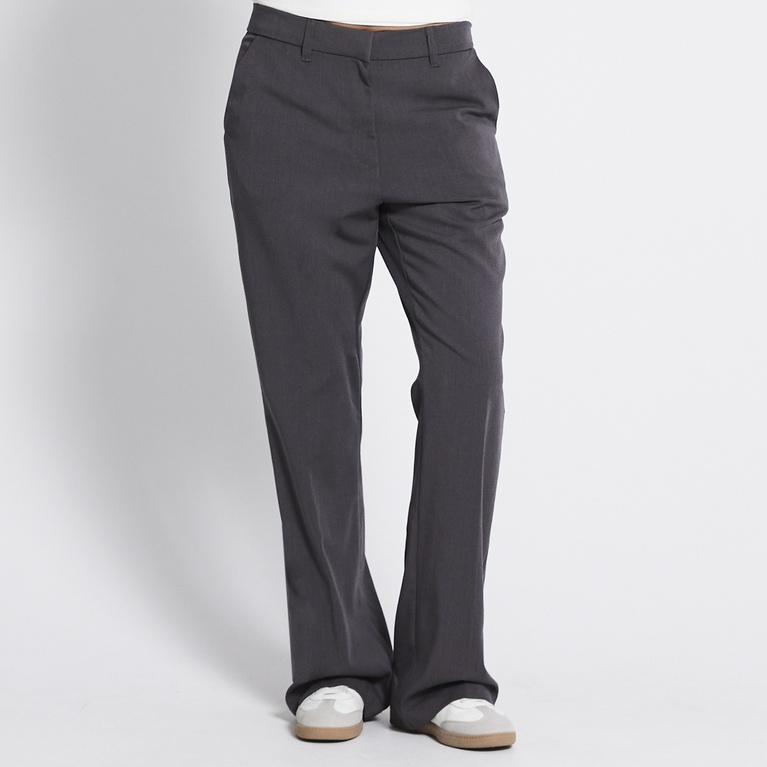 Dress pants "Addie Flare Pants" Grey Melange